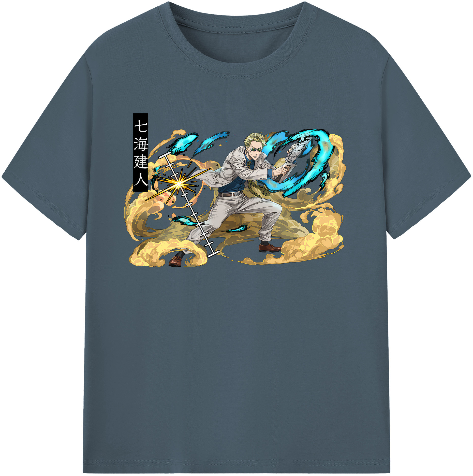 （画像用） 呪術廻戦 Jujutsu Kaisen 綿100％半袖Tシャツ（フロントプリント）